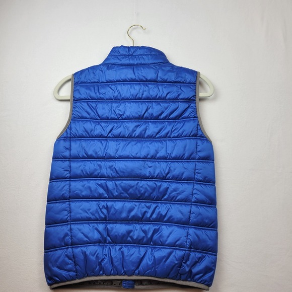 Eddie Bauer Bright Blue Kids Puffer Athletic Hiking Vest Spring XL - Picture 6 of 12